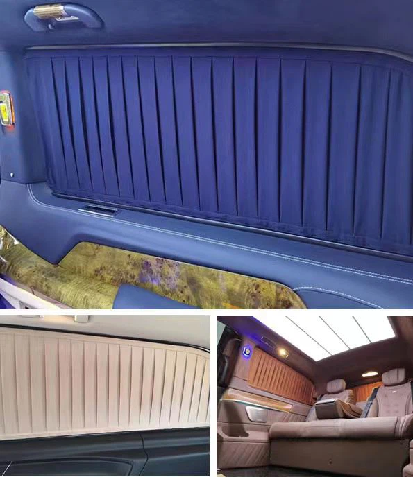 Luxusná dodávka VIP elektrická záclona