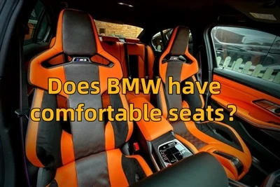 Má BMW pohodlné sedadlá